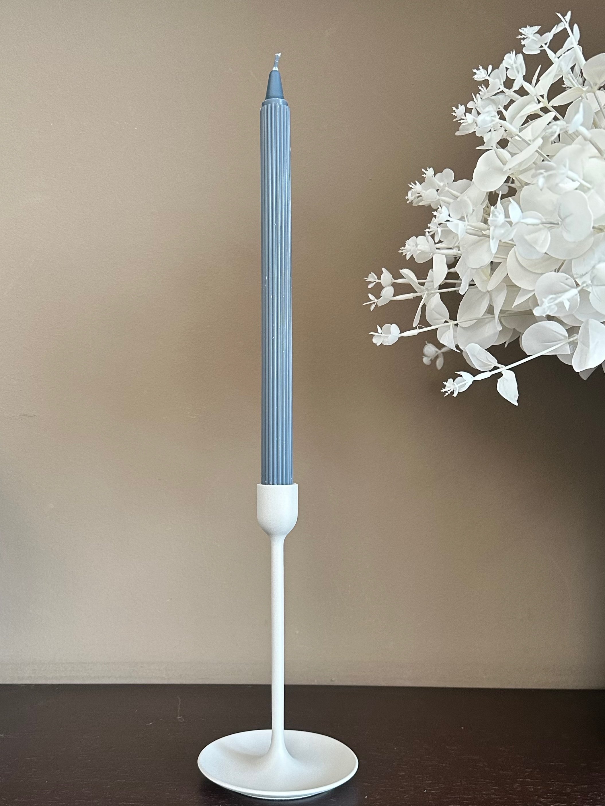 Stabkerze+blau+%7C+handgemacht+%7C+gerippt+%7C+3.jpg