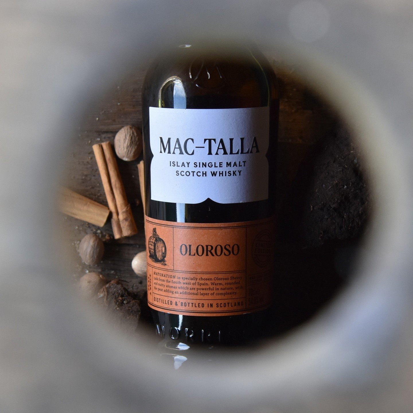 Mac-Talla Oloroso &ndash; the ultimate dram to crack open and share with your nearest and dearest. Let the warmth of the sweet peat develop on your palate with every sip&hellip;🥃⁠
-⁠
-⁠
-⁠
-⁠
-⁠
-⁠
#islay #mactalla #scotch #whisky #whiskey #maritime