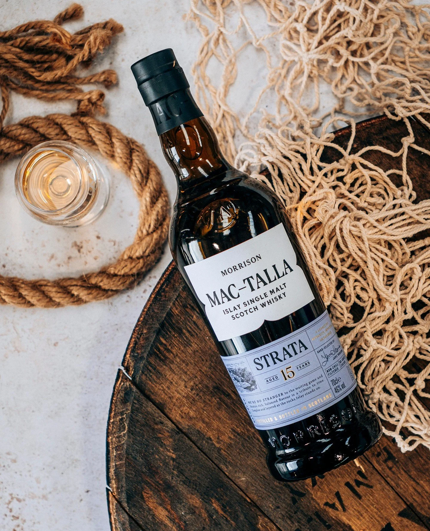 Strata 15 is a tribute to time. Rich, balanced, and shaped by patience, its name comes from the layers of igneous rock that form Islay&rsquo;s breathtaking, rugged coastline. Just like the island itself, this whisky is complex, grounded, and full of 