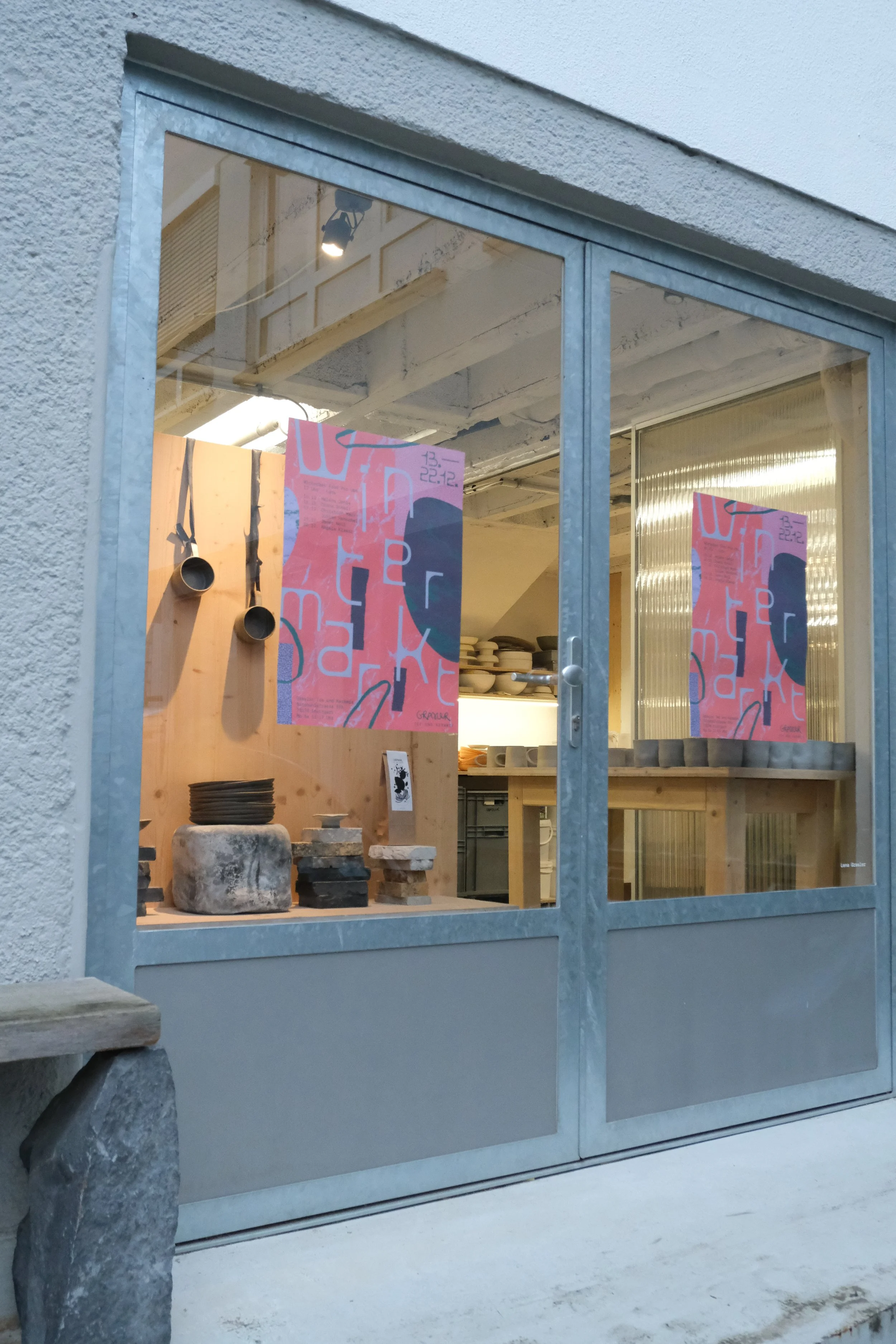 Die Labels beim Wintermarkt