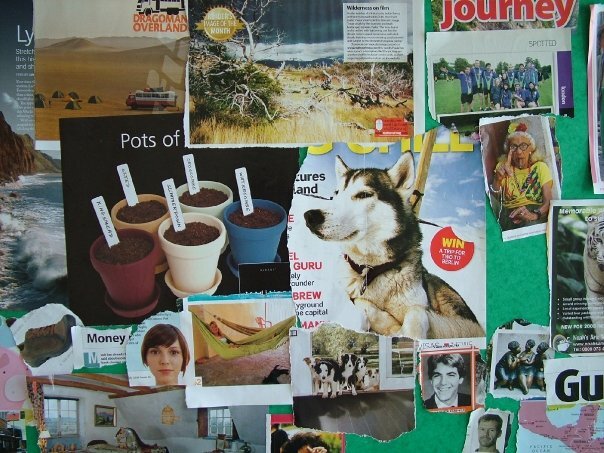 How does a Vision Board look like?