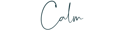 Calm handwritten font