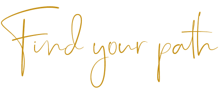 Calligraphy “find your path”