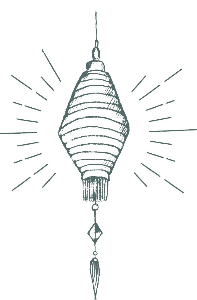 Drawing of lantern representing clarity