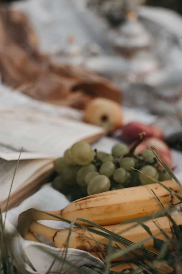 Healthy food on plate