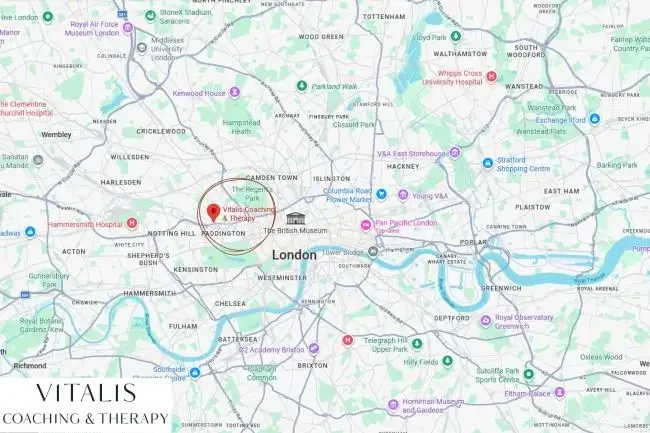 Google Maps Vitalis Coaching & Therapy