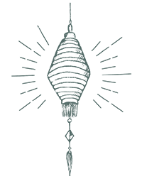 Drawing lantern, representing clarity