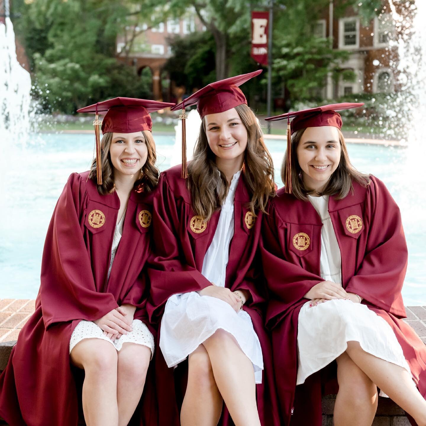 These three ladies are truly special and I&rsquo;ve enjoyed watching them grow these last four years. I will definitely miss their smiling faces in Mooney next year. Congratulations ladies!! 🎓🍾
