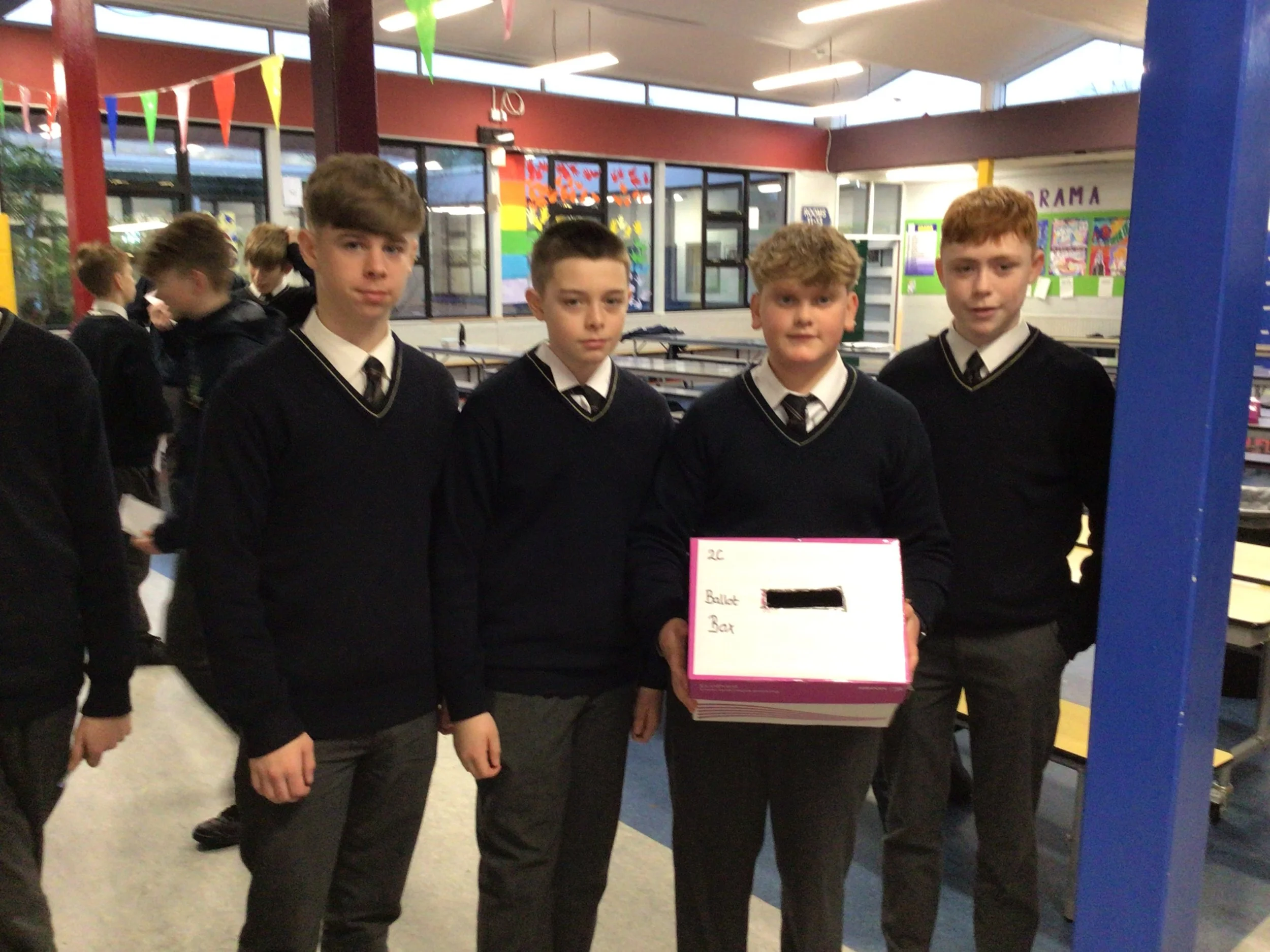 2nd Yr Students Take To The Polling Station At DCS Cork South Central 🗳️