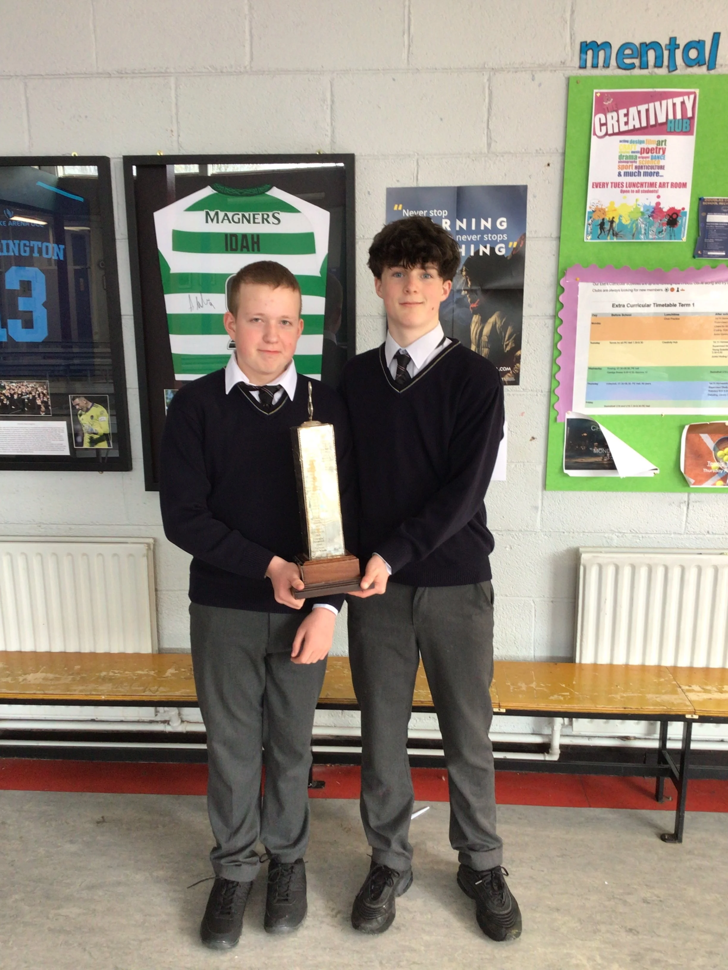 Maud O’Hanlon Perpetual Trophy Awarded To Two DCS Students 🎹