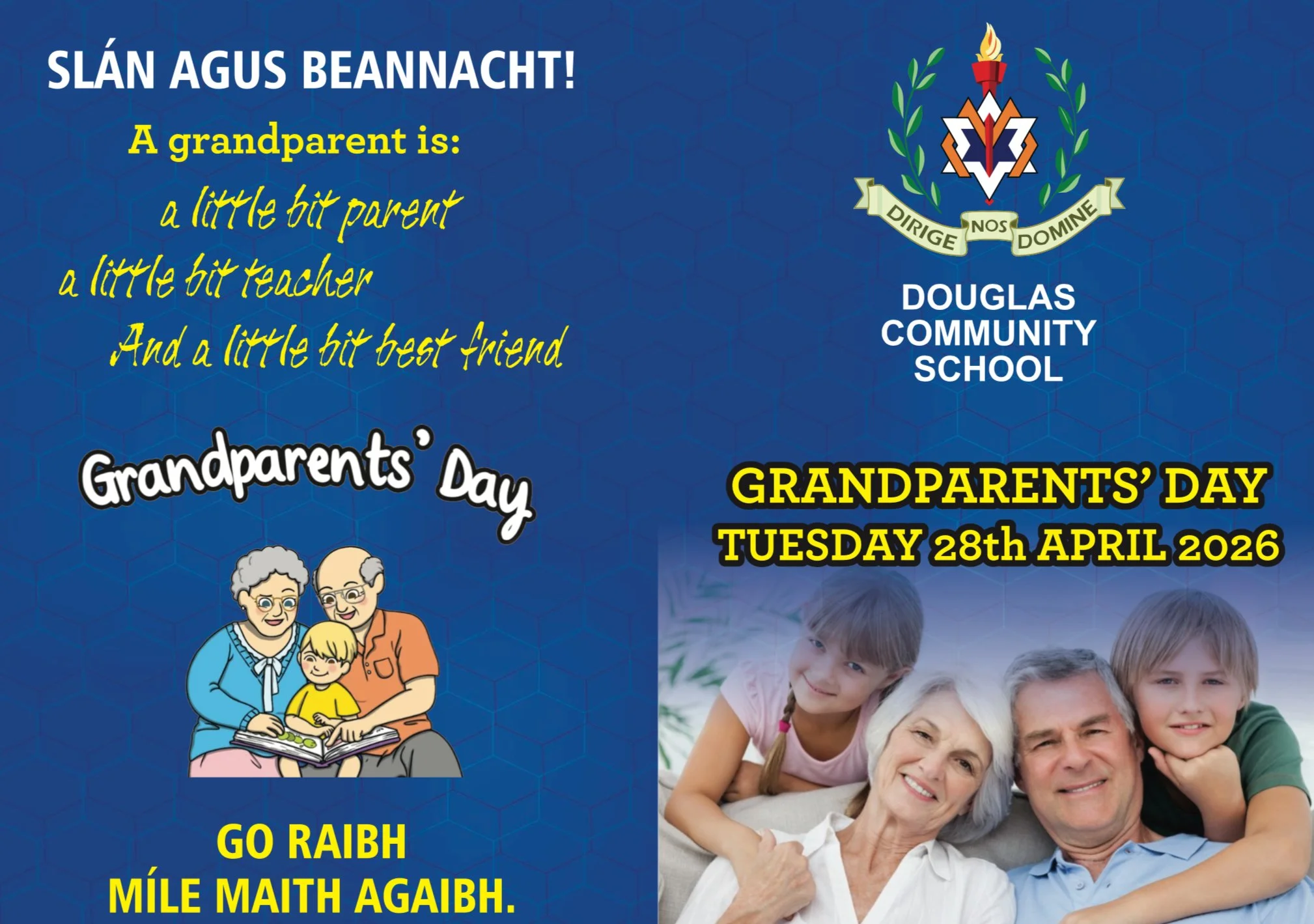 All 1st Year Grandparents Welcome