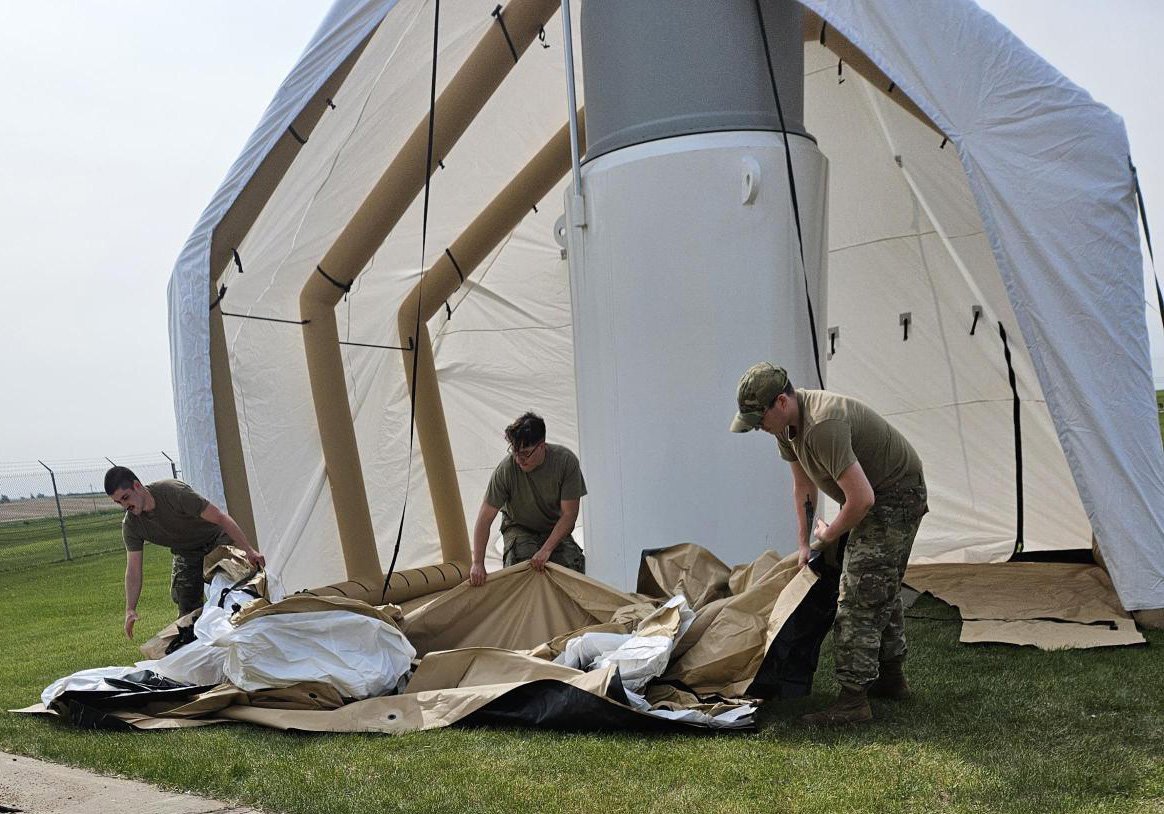 New defense innovation shields ICBM maintenance from adverse weather