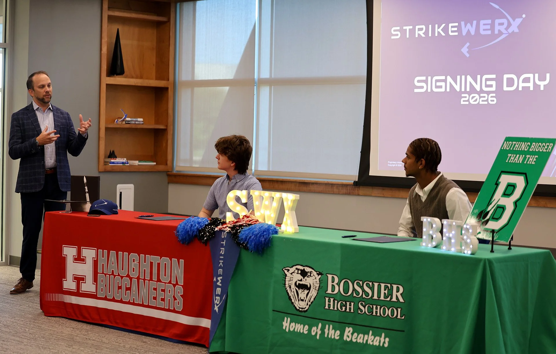 CIC president talks to Bossier students about Air Force STEM education programs