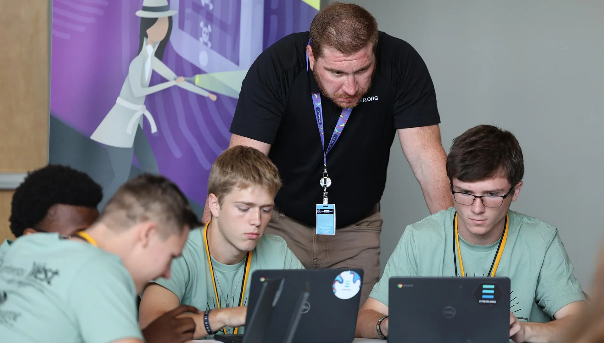 CYBER.ORG helps students at Louisiana Technology Park