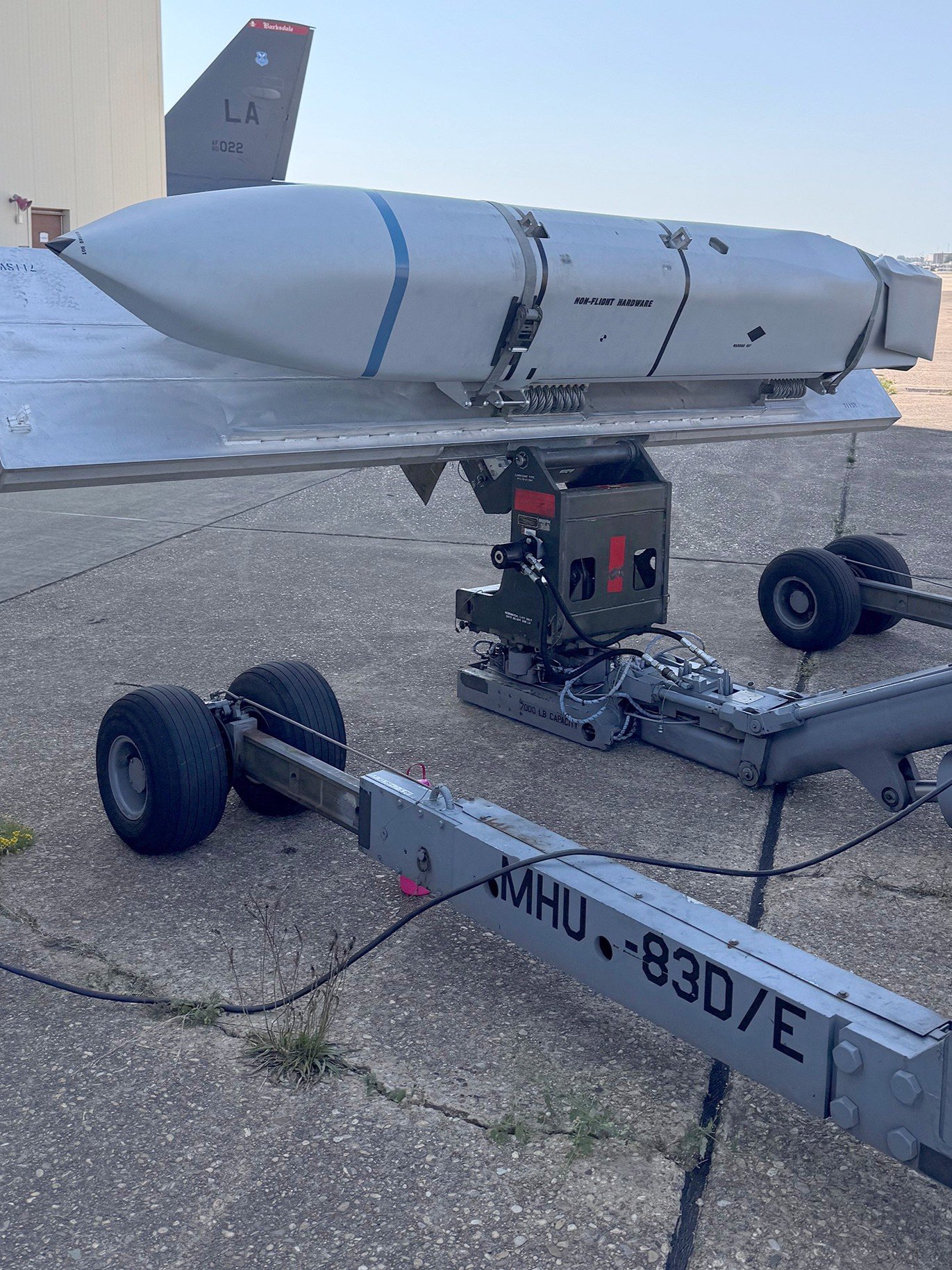 Air Force Global Strike Command test munitions loader defense tech