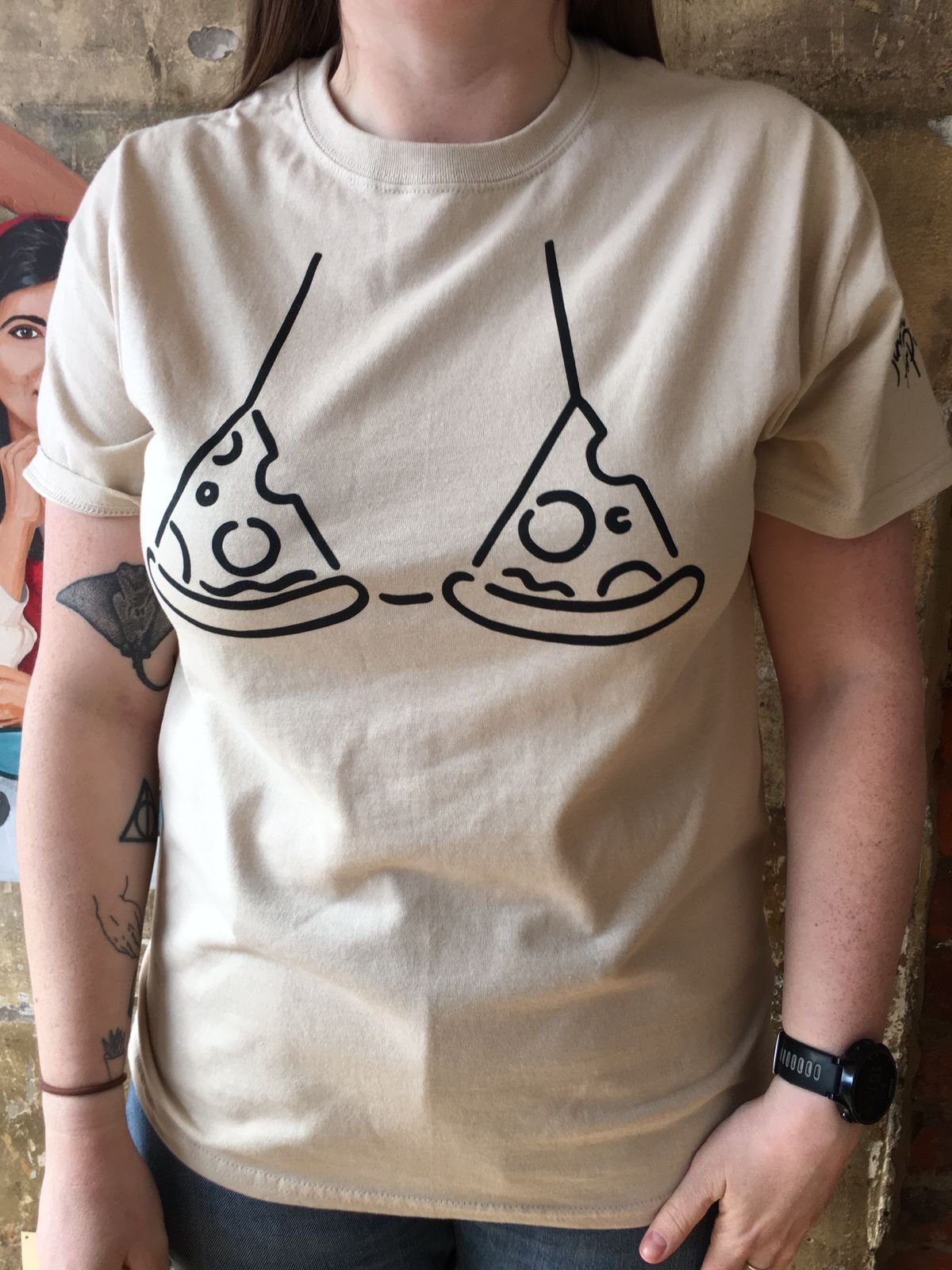 'Pizza Bra' T-Shirt