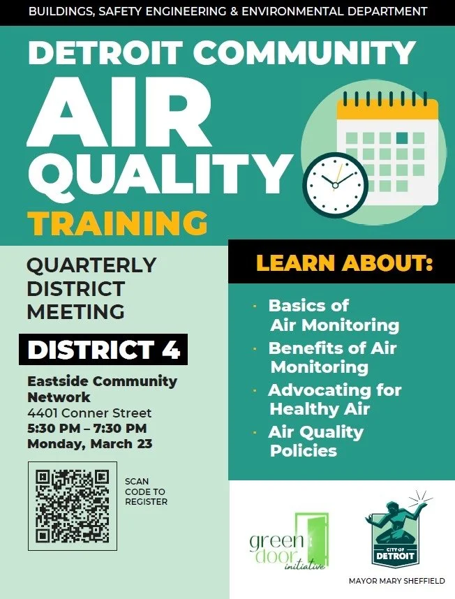 Detroit’s Community Air Quality Training