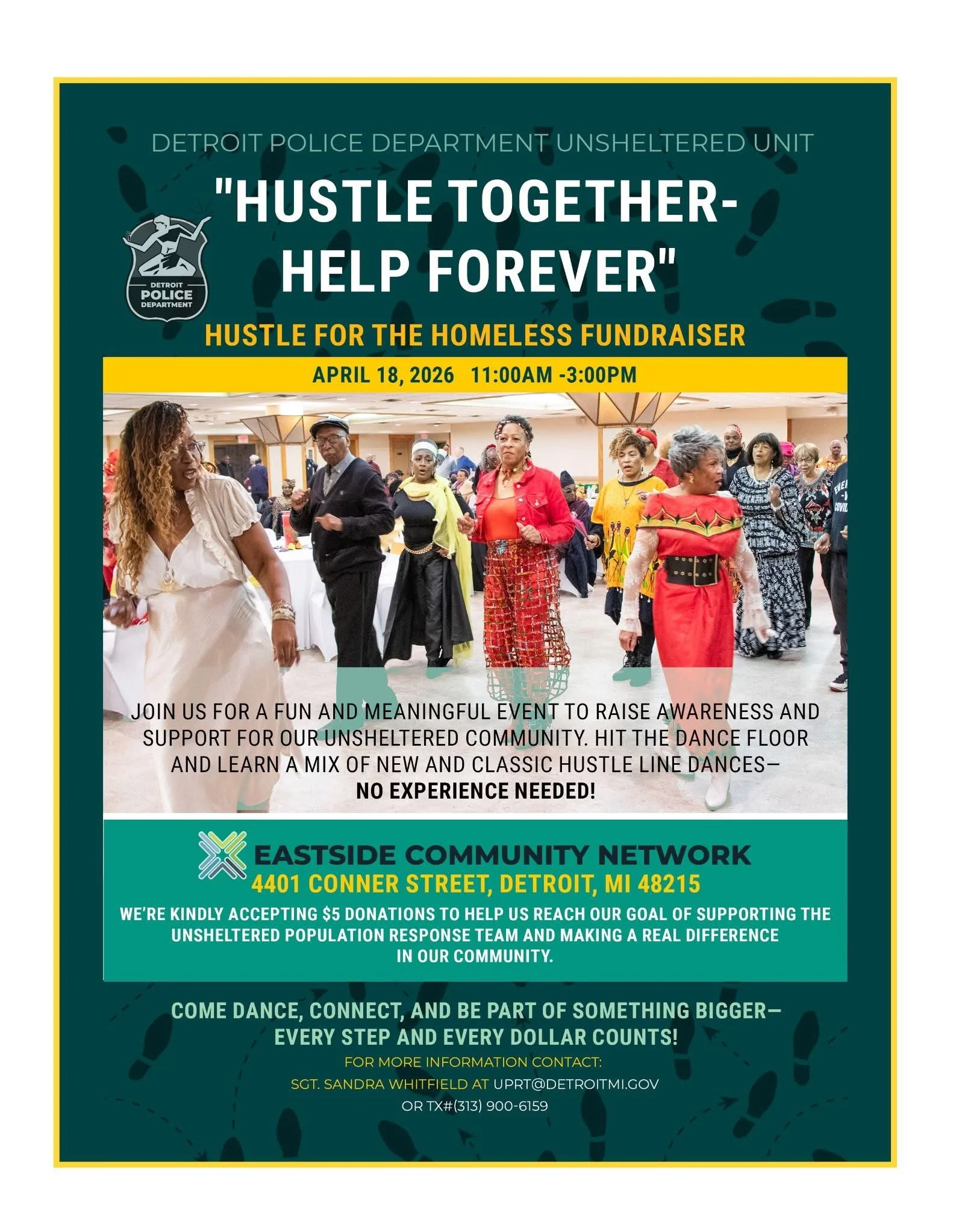 DPD Hustle Together, Help Forever Fundraiser 