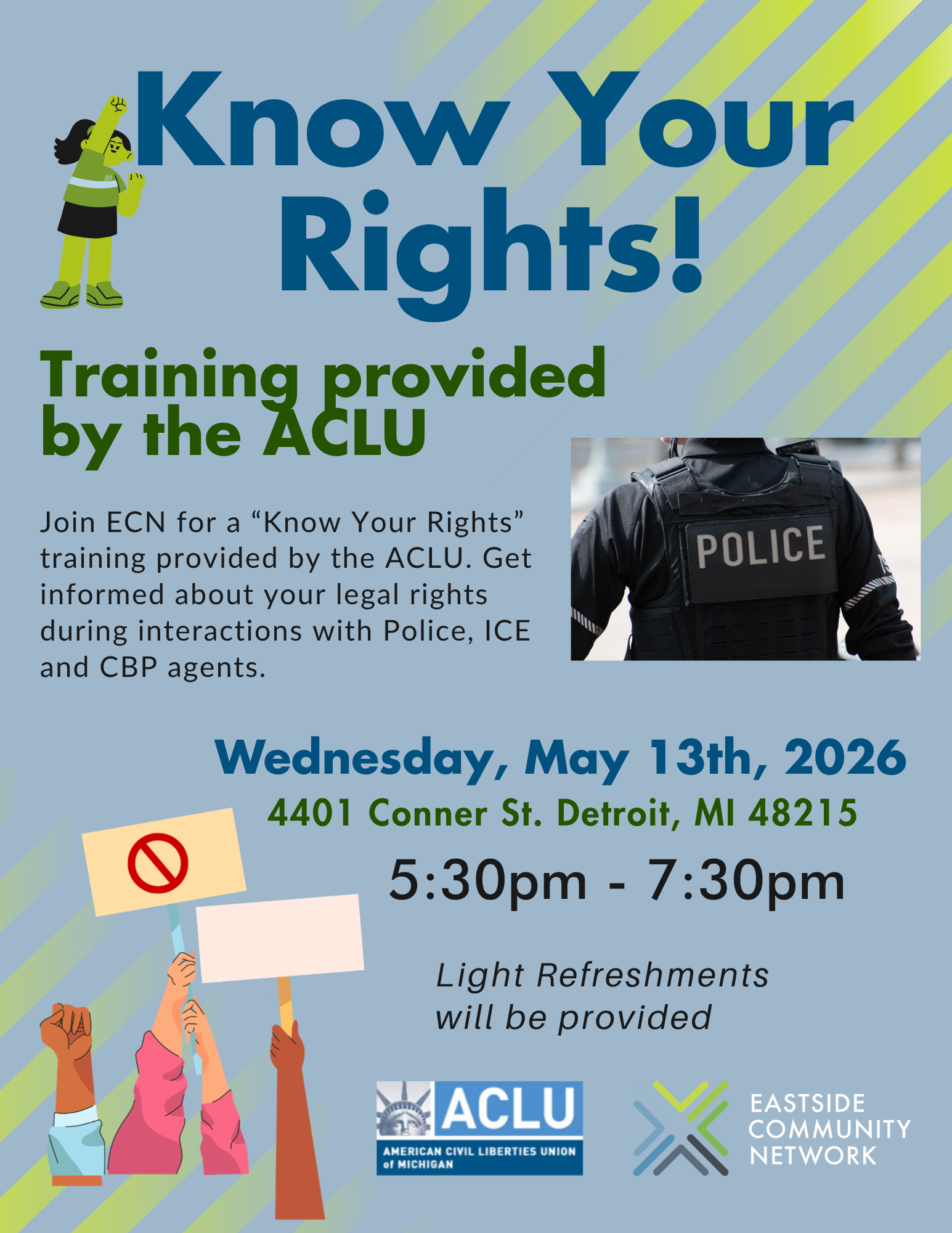 Know Rights Legal Training Event