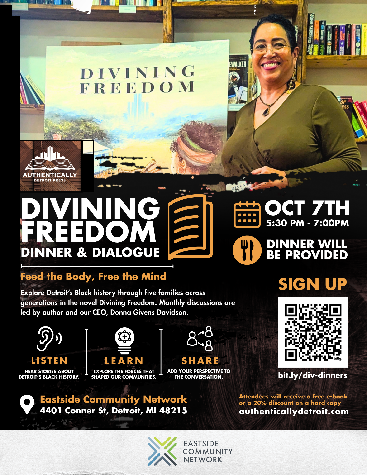 Divining Freedom: Dinner & Dialogues