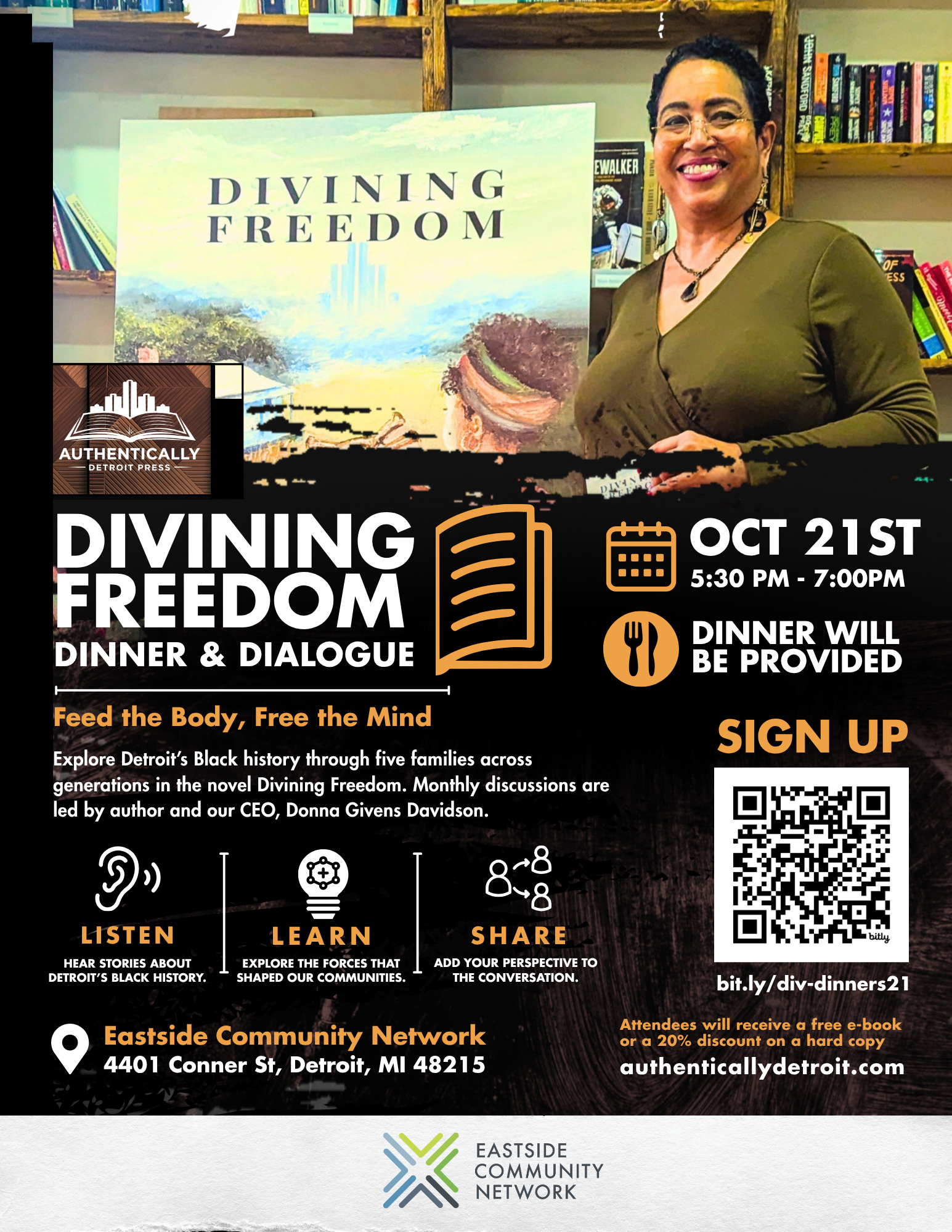 Divining Freedom: Dinner &amp; Dialogues 