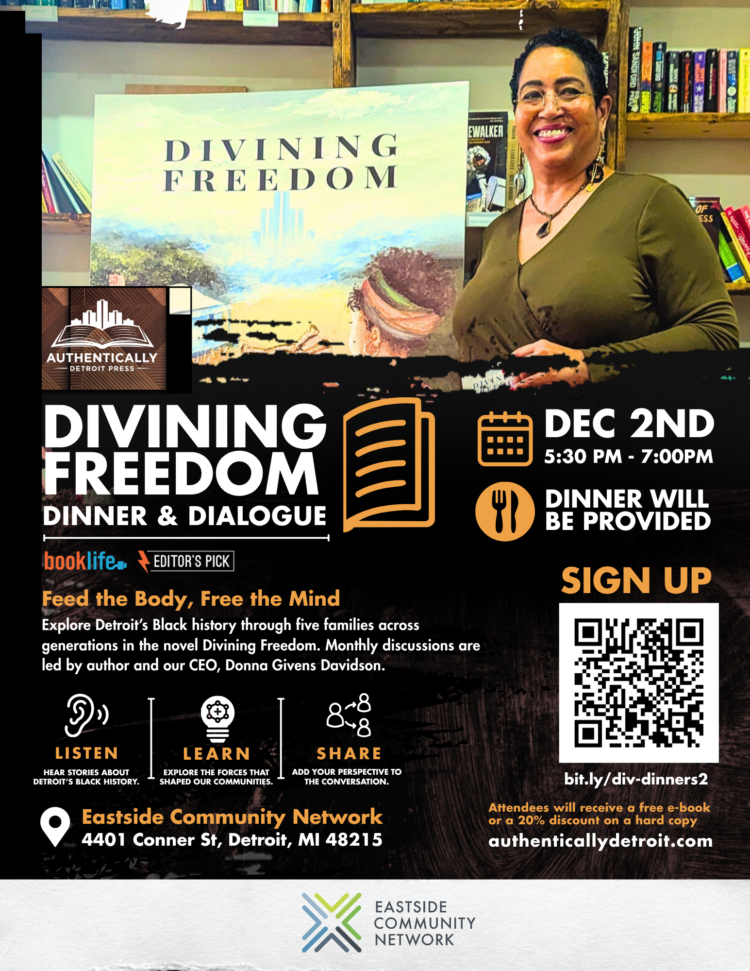 Divining Freedom: Dinner &amp; Dialogues 
