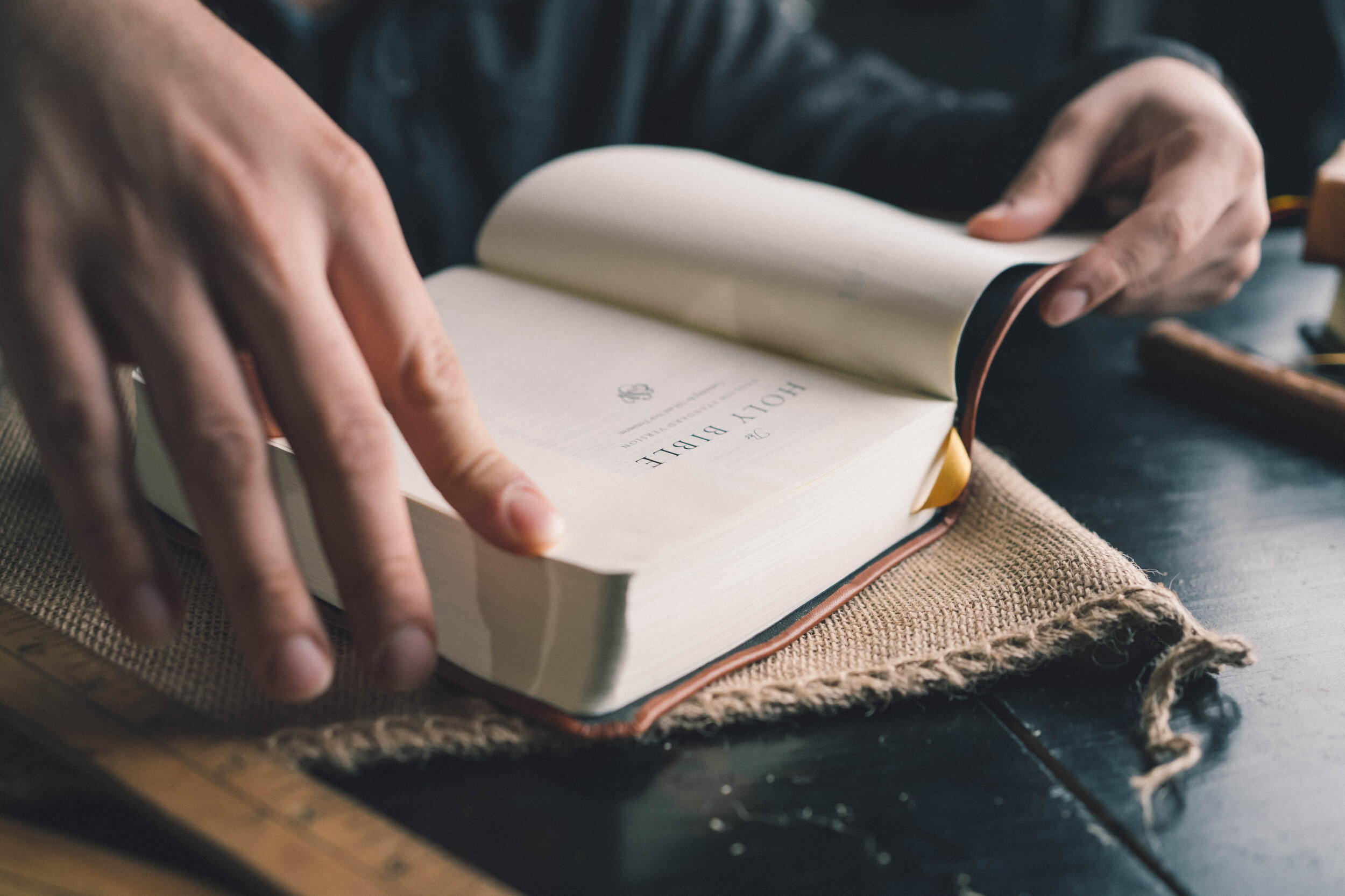 Custom King James Journaling Bible — Legacy Bible Rebinders