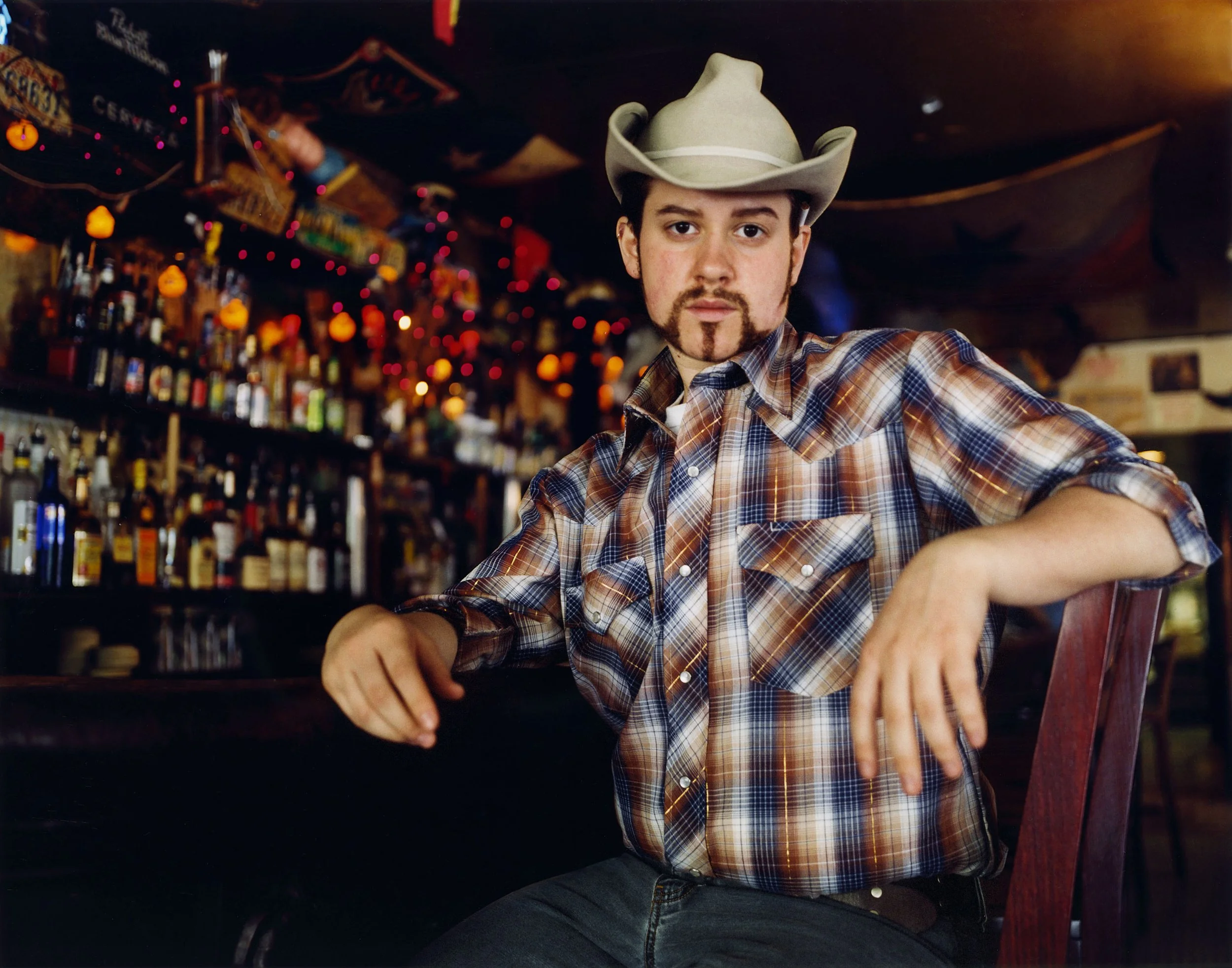 Self-Portrait at Doc Holliday's, 2003