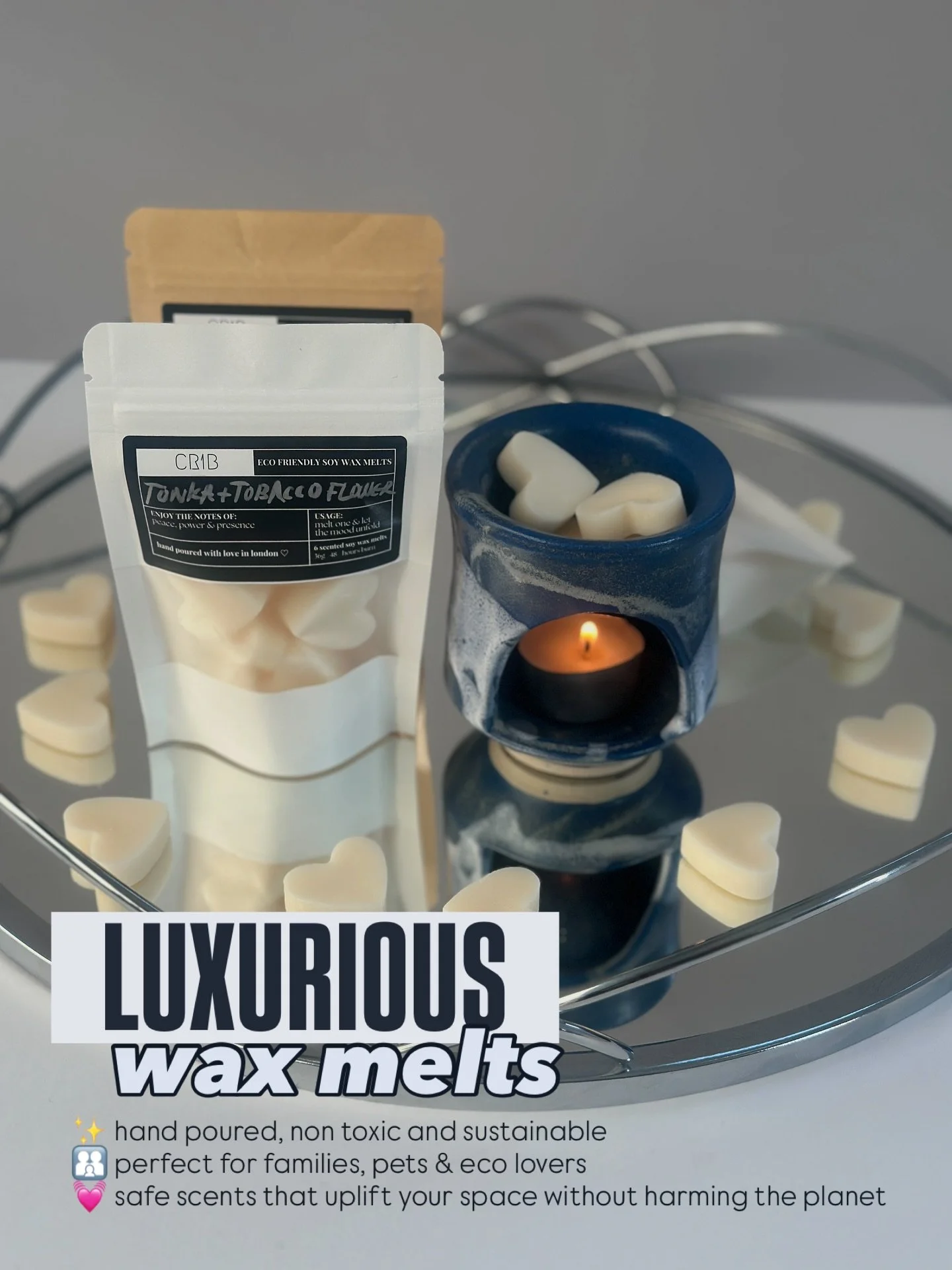 ❤️&zwj;🔥 eco-friendly wax melts have been flying fast! don&rsquo;t miss out on our special offer, grab yours now for just &pound;2.50 🕯️

choose from 6 scents ✨
🏷️ offer ends sunday, 7th september.