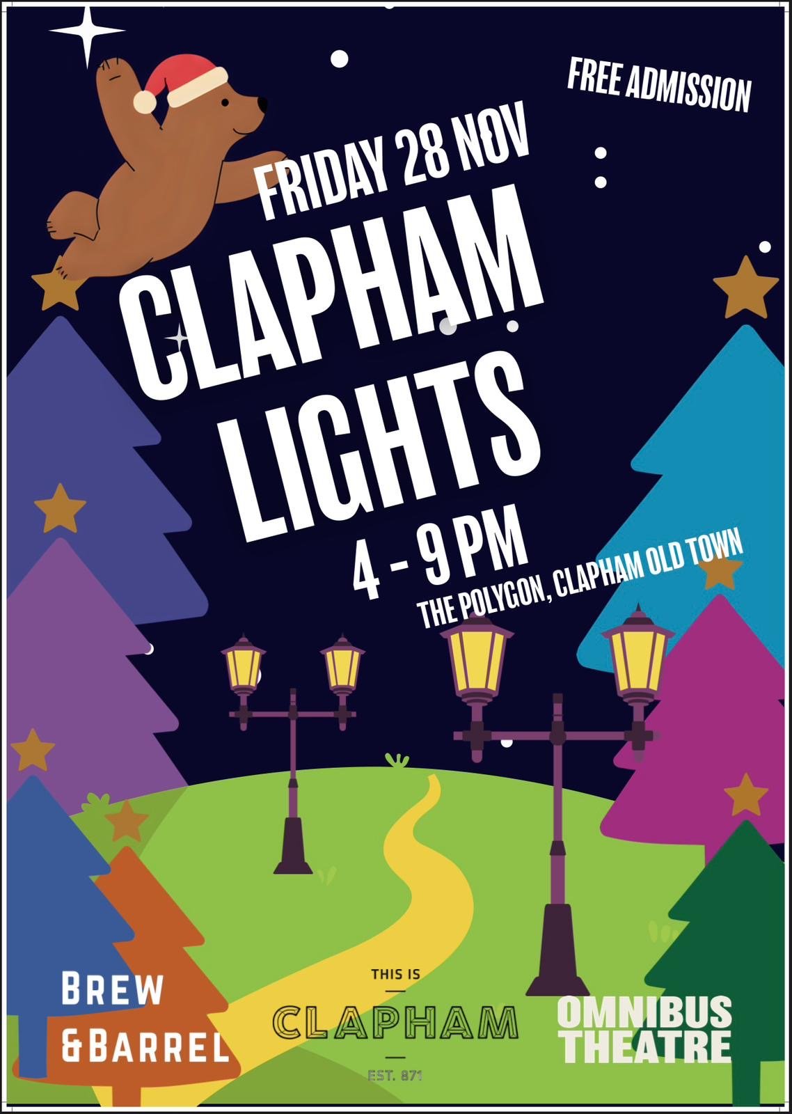 CLAPHAM LIGHTS 2025 🎄✨🎅