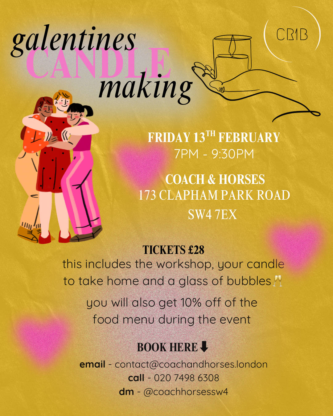 GALENTINES CANDLE MAKING 🕯️💘