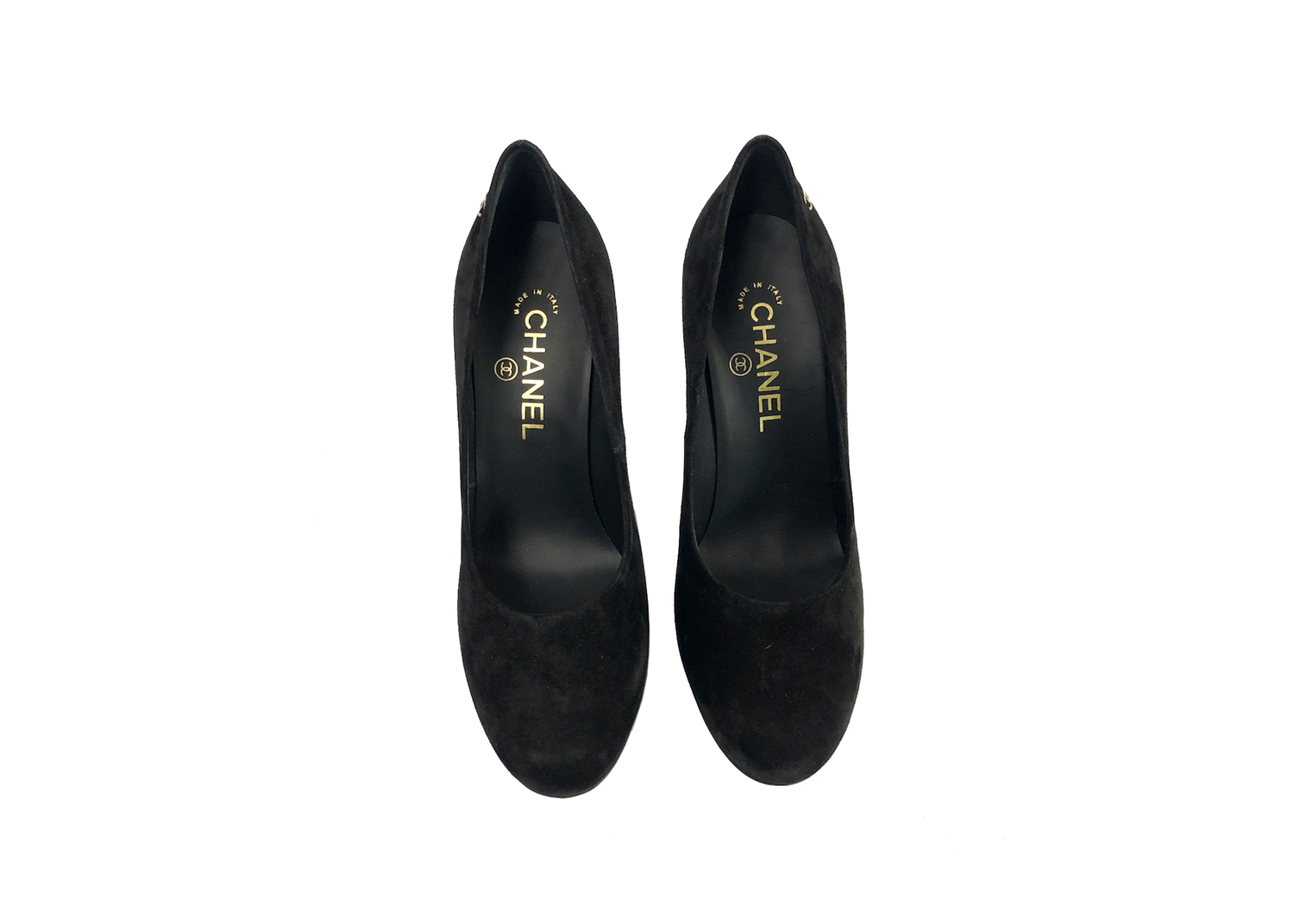 Chanel Black Classic Pump Heels Shoes — Petunia's Consignment Boutique