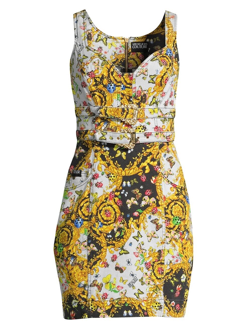 Versace Jeans Couture Print Dress — Petunia's Consignment Boutique