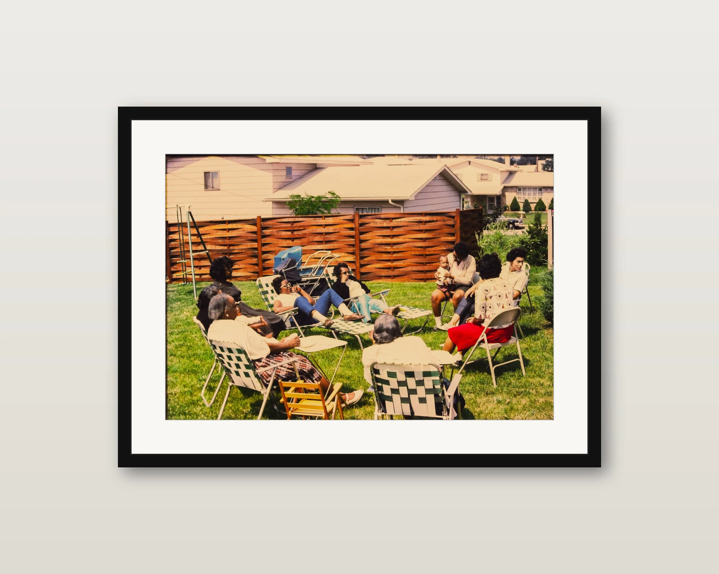 The Backyard, All Sisters 13x19 Exhibition Piece