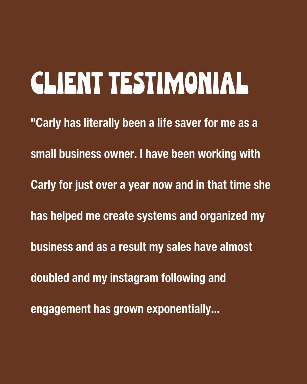 Some client love✨

I&rsquo;ve been working with the wonderful Keri and the Muse Crew for almost two years now. I am so appreciative for all that I have learned and how I&rsquo;ve grown as a Virtual Assistant with Muse as a client. Cheers to more grow