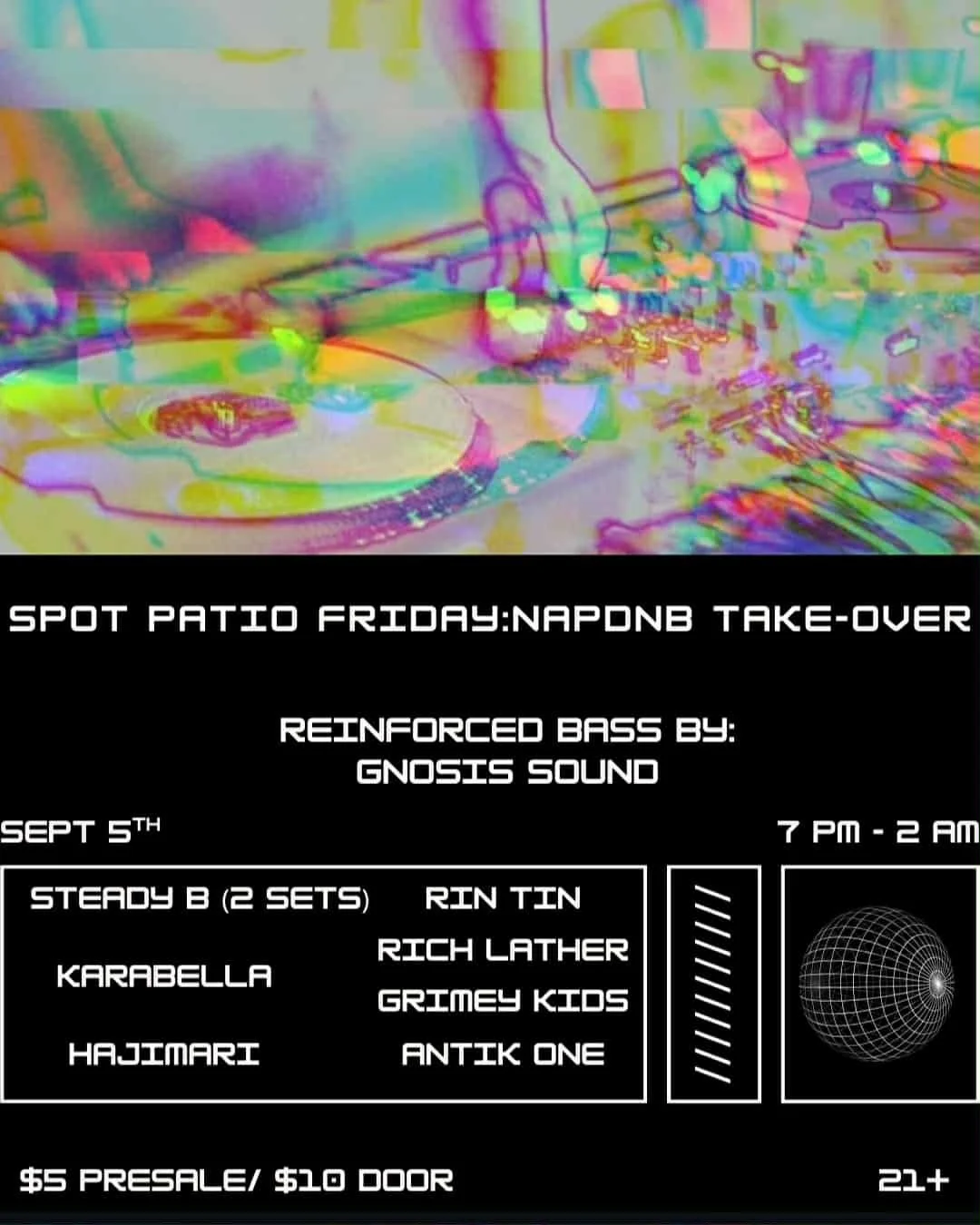 Spot Patio Friday: NAPDNB takeover