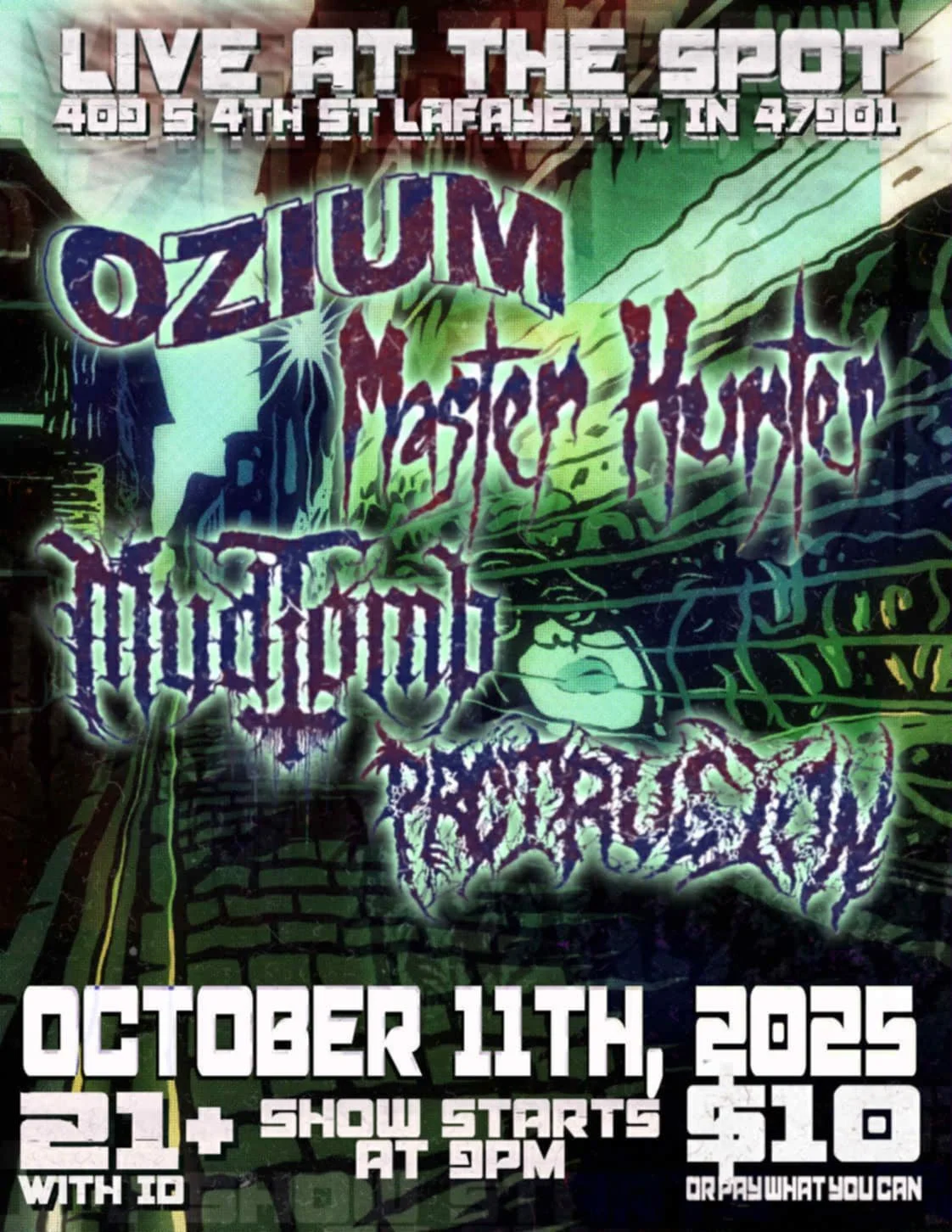 Protrusion/Mudtomb/Master Hunter/Ozium