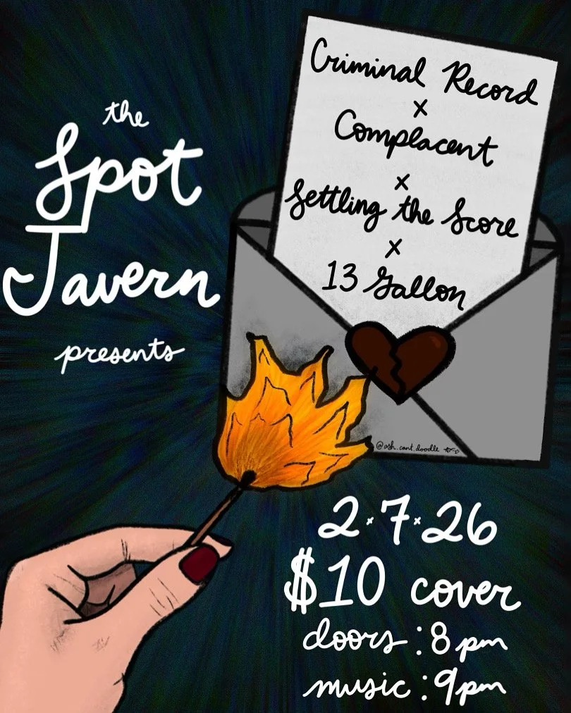 Criminal Record/Complacent/Settling the Score/13 Gallon