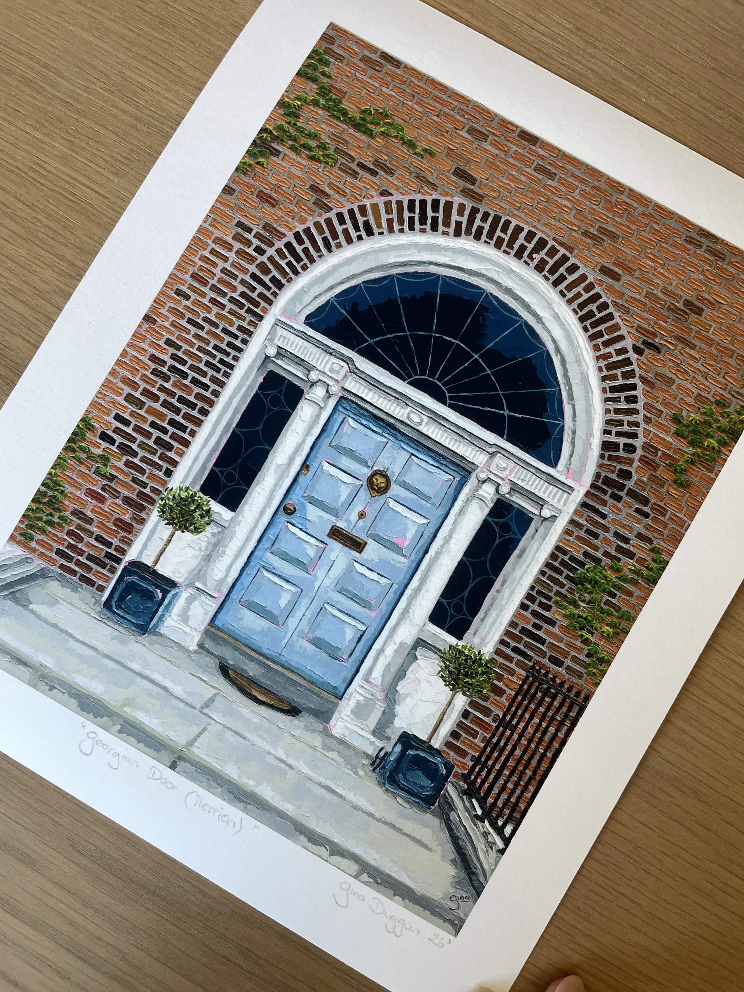 'Georgian Door (Merrion)' | PRINT