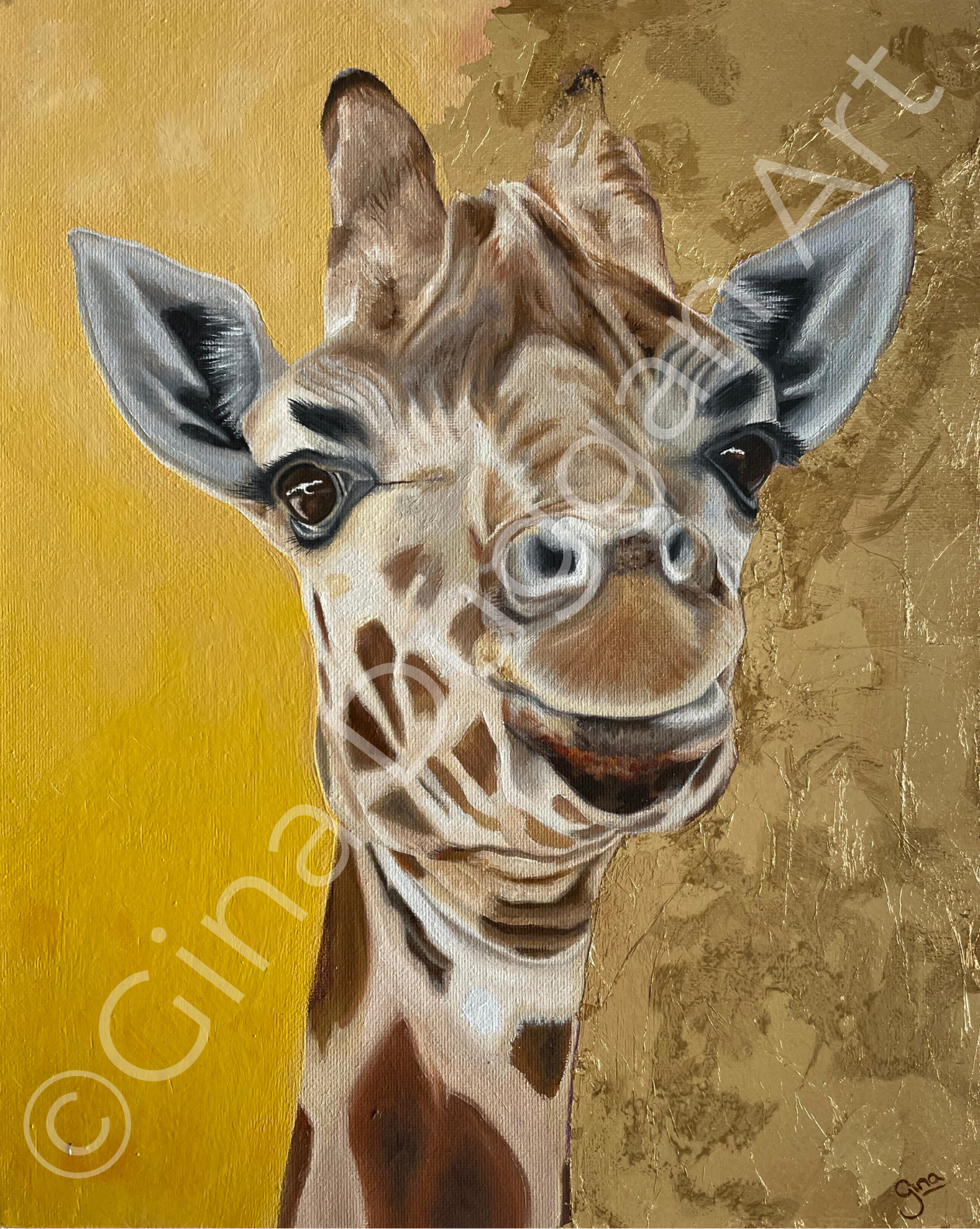 YER HAVIN A GIRAFFE