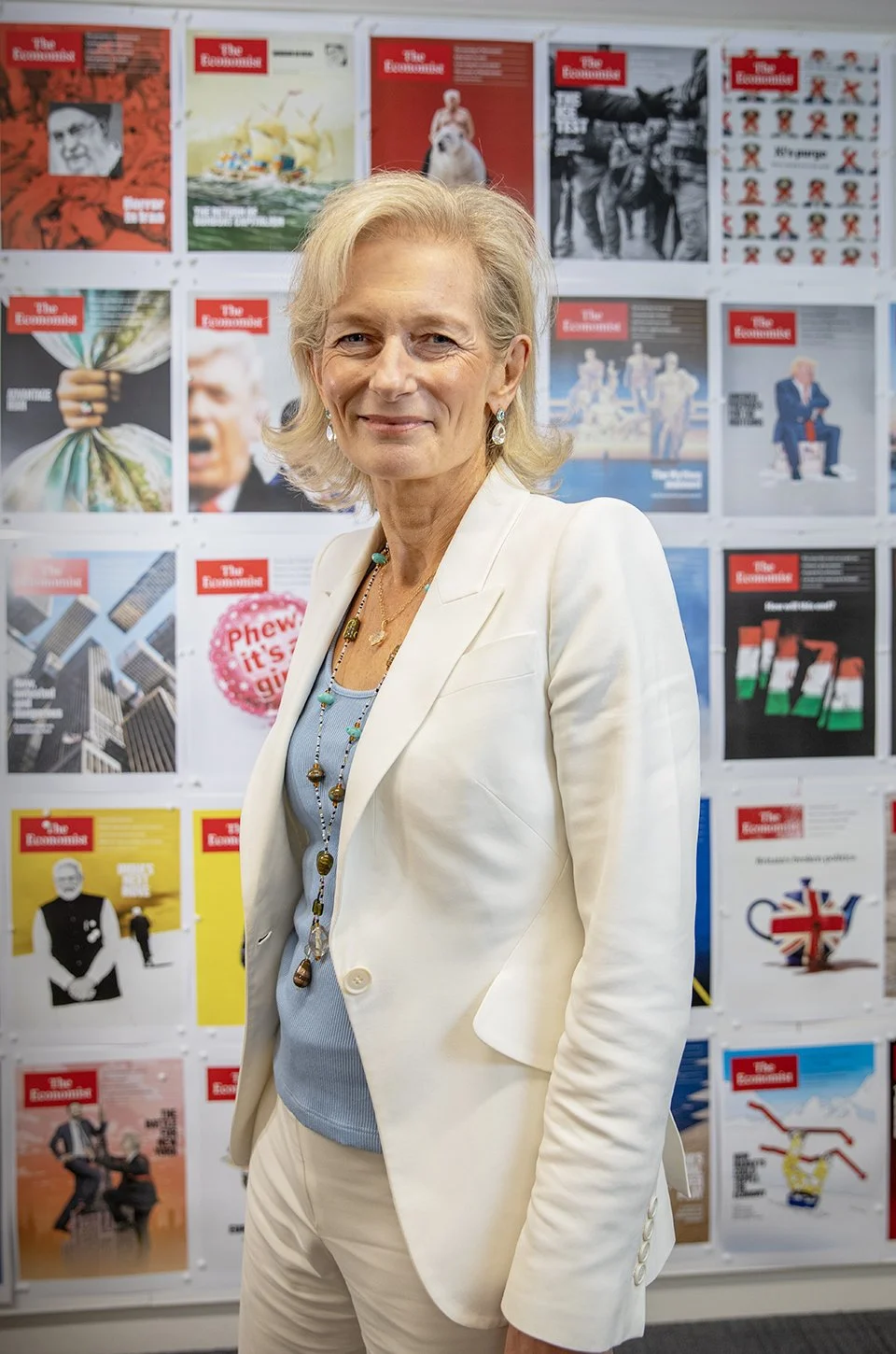 Zanny Minton Beddoes, editor-in-chief of The Economist