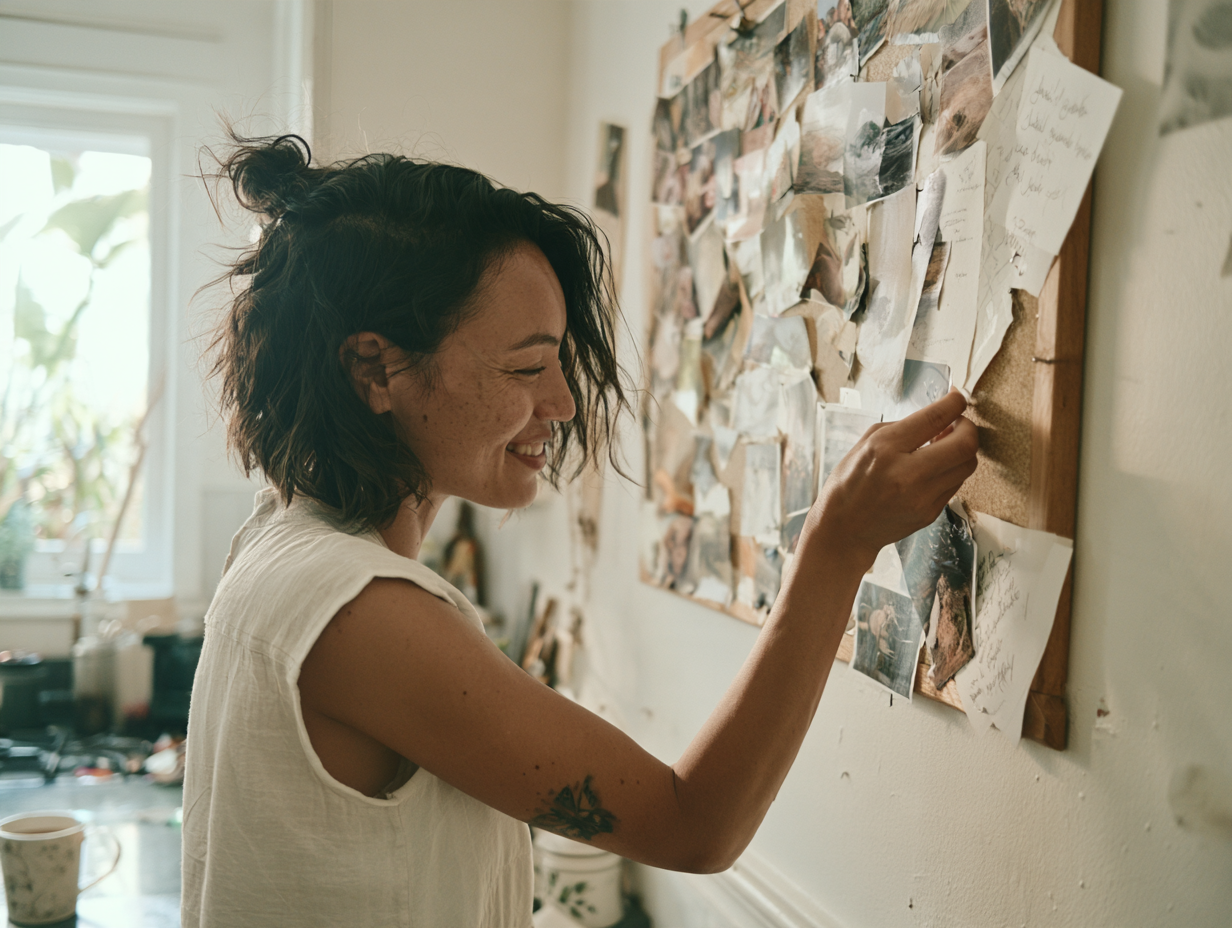 How to Make a Vision Board That Actually Leads to Action (For Multi-Passionate Creatives)