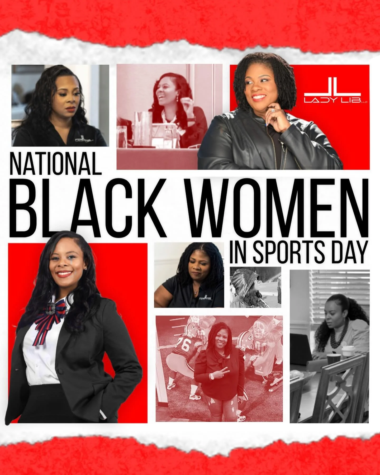 Happy National Black Women in Sports Day! (Swipe Left) Truly love the industry, from our clients to our media partners to the front offices. Blessed! @diverserepresentation @joy_the_esquire #nflagent #NFL #CFL #XFL #UFL #USFL #NFLDraft #womeninsports