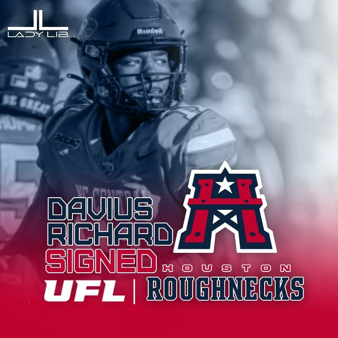 Congratulations to our client @11dwr on signing with the @uflroughnecks. As one of the most accomplished MEAC players and QBs in history, it is well deserved. Patience, resilience and determination were the perfect formula. Let’s go, P! - Your