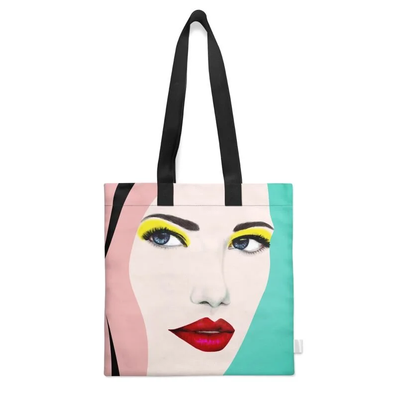 Cotton canvas tote bag new arrivals