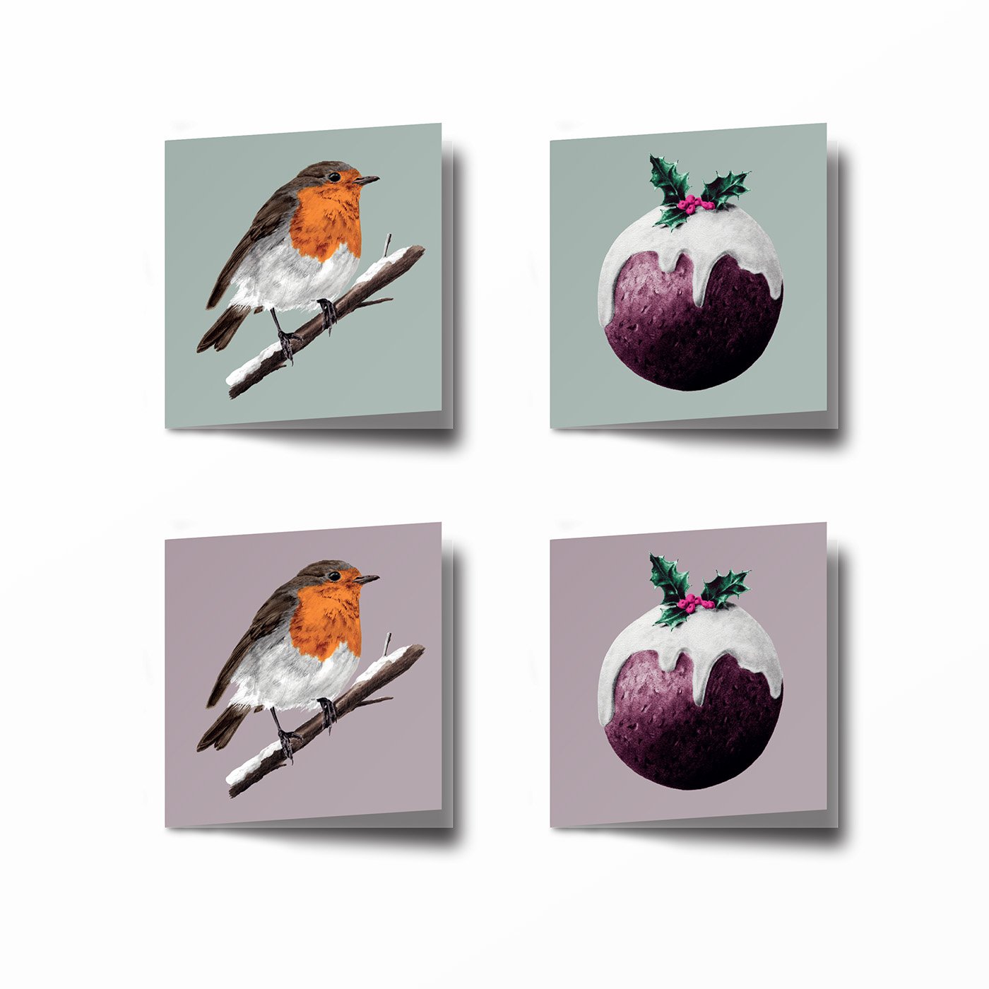Box of 12 Luxury Christmas Cards  |  Buy one get one half price