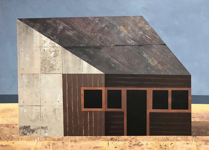 New in my store
(Link in profile 😉)

#scottgarrettartist
#paintingsofbuildings
#hutpaintings
#tinyhouses
#emptybuildings
#paintersofinstagram
#simplestructures
#architecturalpaintings