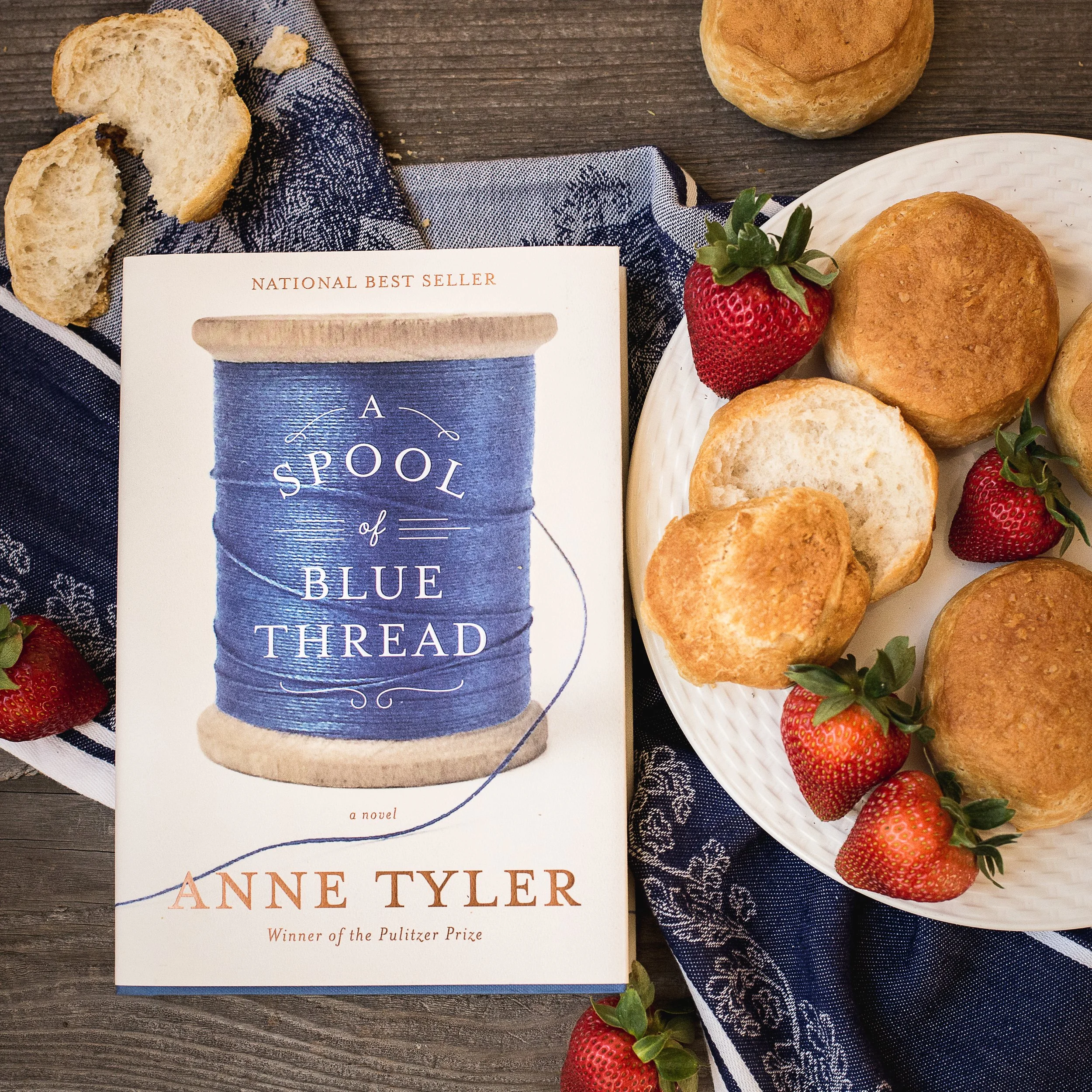 A SPOOL OF BLUE THREAD