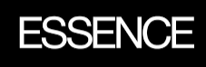 Essence logo in white text on a black background