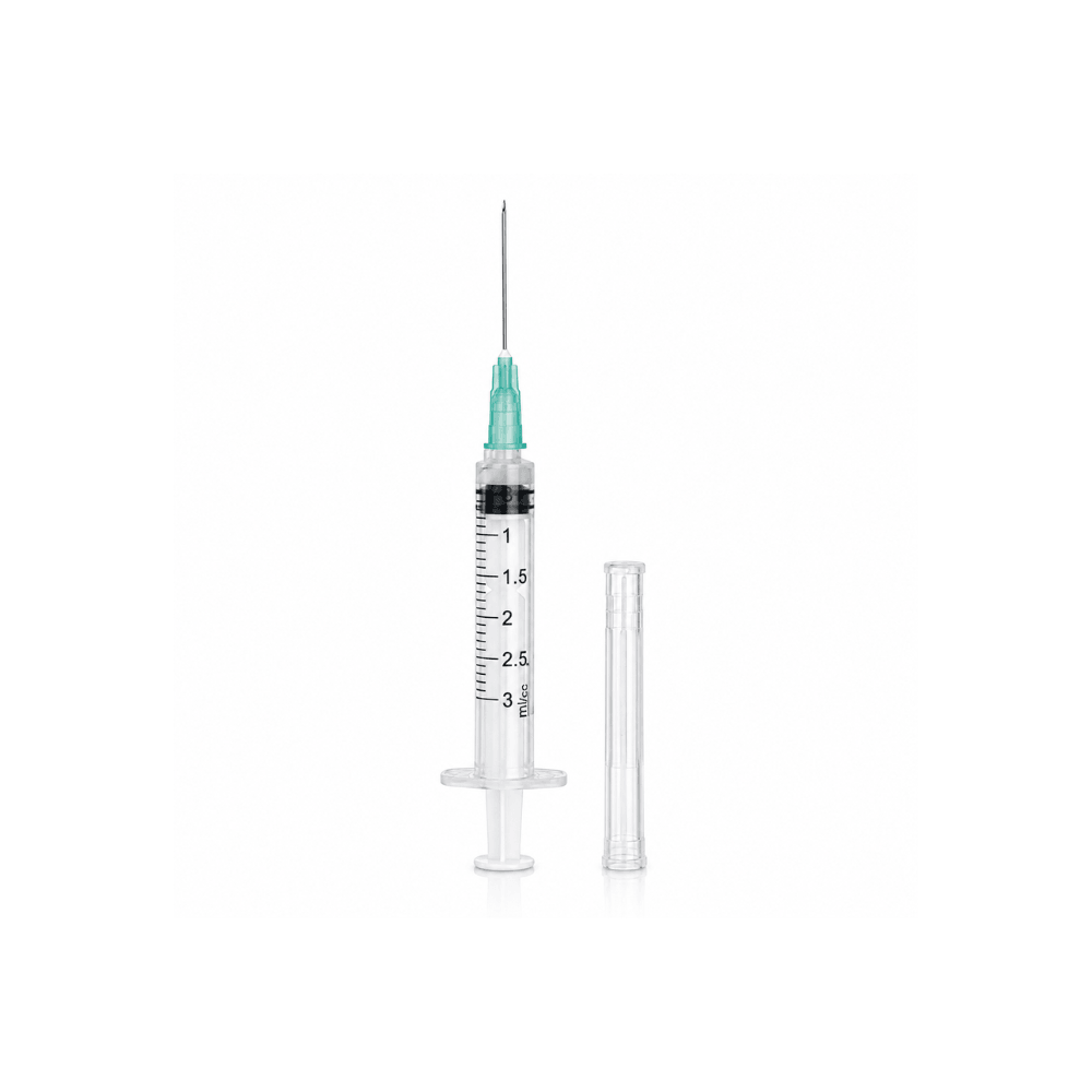 3 CC Syringe + 23 G X 1.5" Needle